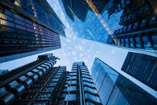 Skyscrapers density in the City of London